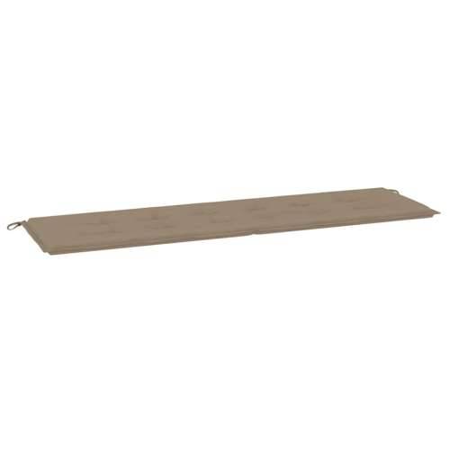 Jastuk za vrtnu klupu smeđesivi 180x50x4 cm tkanina Oxford - Sivo-smeđa 180 x 50 x 3 cm 1 Cijena