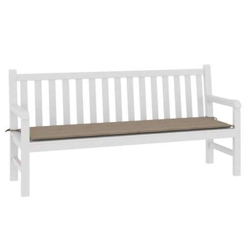 Jastuk za vrtnu klupu smeđesivi 180x50x4 cm tkanina Oxford - Sivo-smeđa 180 x 50 x 3 cm 1 Cijena