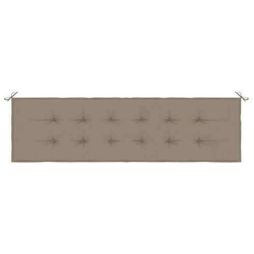 Jastuk za vrtnu klupu smeđesivi 180x50x4 cm tkanina Oxford - Sivo-smeđa 180 x 50 x 3 cm 1 Cijena