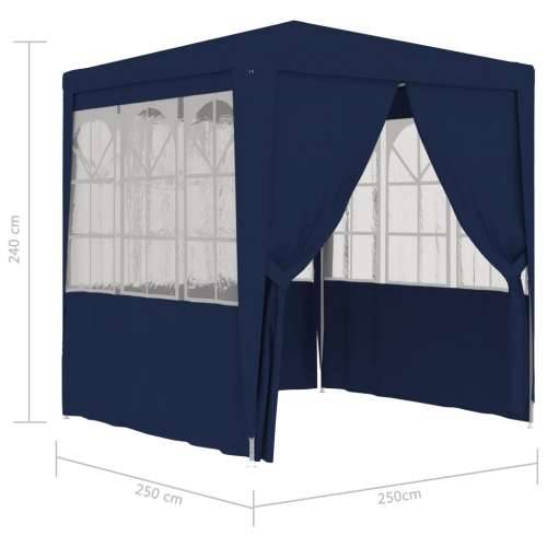 Profesionalni šator za zabave 2,5 x 2,5 m plavi 90 g/m² Cijena