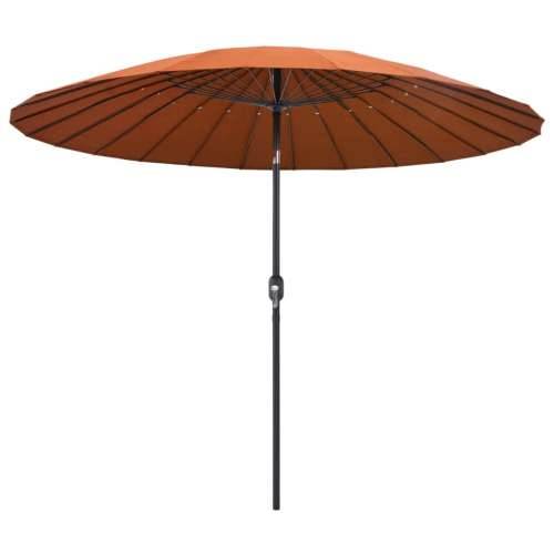 Vanjski suncobran s aluminijskim stupom 270 cm terakota - Terakota Cijena