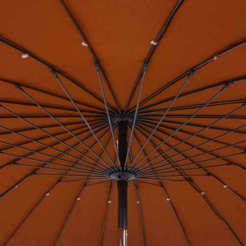 Vanjski suncobran s aluminijskim stupom 270 cm terakota - Terakota Cijena
