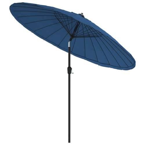 Vanjski suncobran s aluminijskim stupom 270 cm azurnoplavi - azurnoplava Cijena