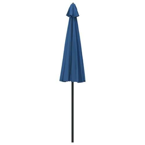 Vanjski suncobran s aluminijskim stupom 270 cm azurnoplavi - azurnoplava Cijena