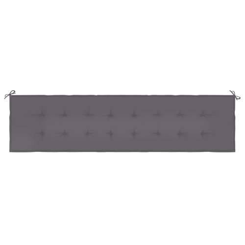Jastuk za vrtnu klupu antracit 200x50x4 cm tkanina Oxford - Antracit 200 x 50 x 3 cm 1 Cijena