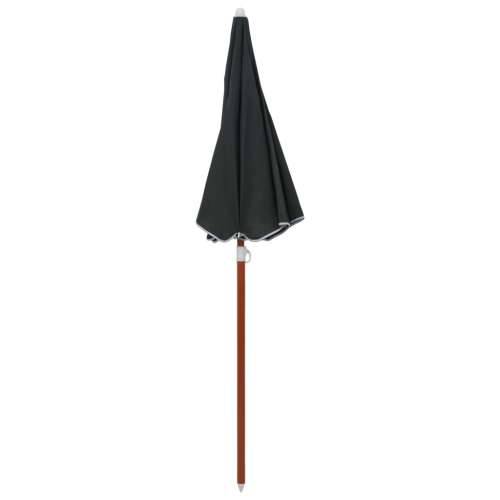 Vrtni suncobran s čeličnim stupom 180 cm antracit - Antracit 180 cm 1 Cijena