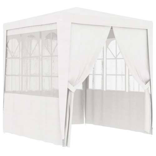 Profesionalni šator za zabave 2,5 x 2,5 m bijeli 90 g/m²