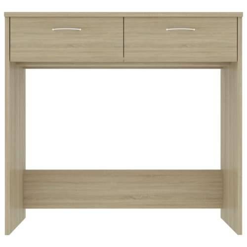 Radni stol boja hrasta sonome 80 x 40 x 75 cm konstruirano drvo - sonoma hrast Cijena