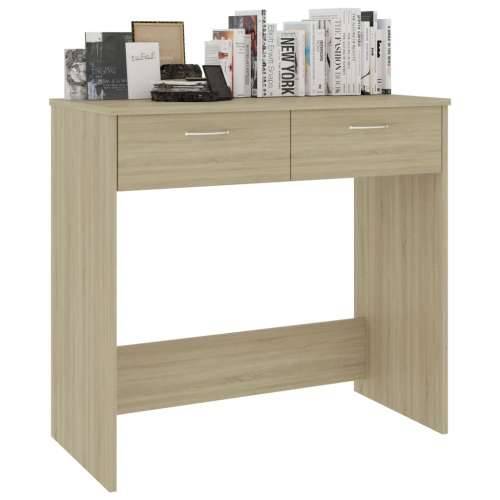 Radni stol boja hrasta sonome 80 x 40 x 75 cm konstruirano drvo - sonoma hrast Cijena