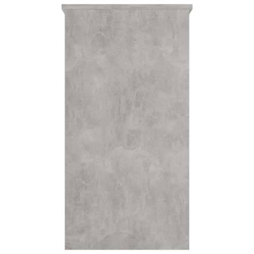 Radni stol siva boja betona 80 x 40 x 75 cm konstruirano drvo - Beton siva Cijena