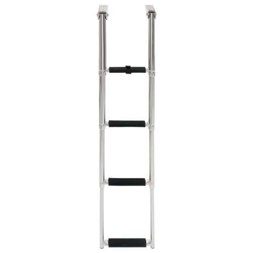 Sklopive ljestve za ukrcaj s 4 stepenice od nehrđajućeg čelika - 28.3 x 115.6 cm 1 Cijena