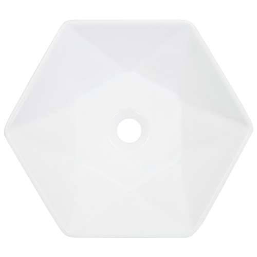 Umivaonik 41 x 36,5 x 12 cm keramički bijeli Cijena