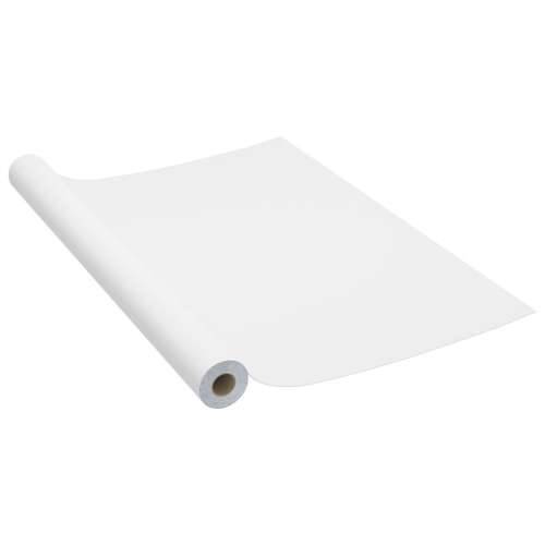 Samoljepljiva folija za namještaj bijela 500 x 90 cm PVC Cijena