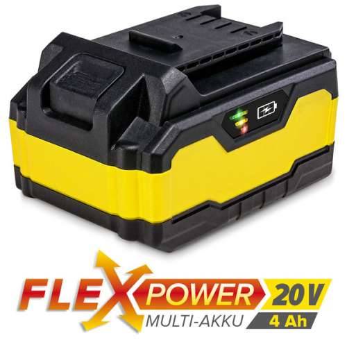 Trotec Višenamjenska punjiva baterija Flexpower, 20 V, 4 Ah - ODMAH DOSTUPNO - Cijena
