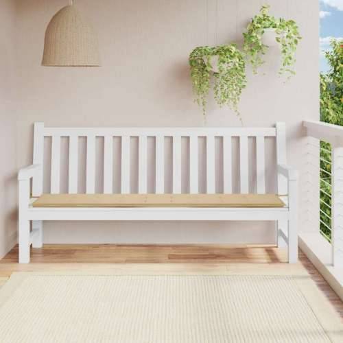 Jastuk za vrtnu klupu bež 200x50x4 cm od tkanine Oxford - Bež 200 x 50 x 3 cm 1 Cijena