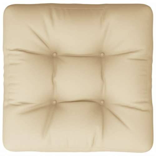 Jastuk za palete bež 60 x 61,5 x 10 cm od tkanine Cijena