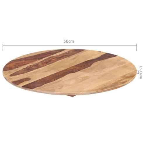 Stolna ploča od masivnog drva bagrema okrugla 15 - 16 mm 50 cm - 50 cm 15-16 mm 1 Masivno bagremovo drvo Cijena