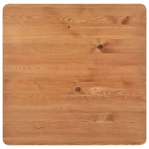 Barski stol crni 60 x 60 x 108 cm od masivne borovine i čelika Cijena