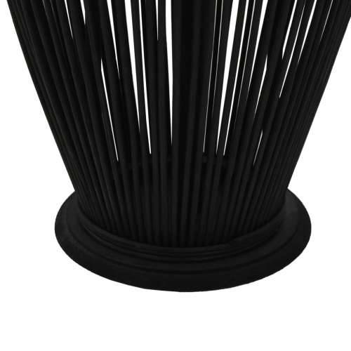 Viseći svijećnjak od bambusa crni 95 cm Cijena