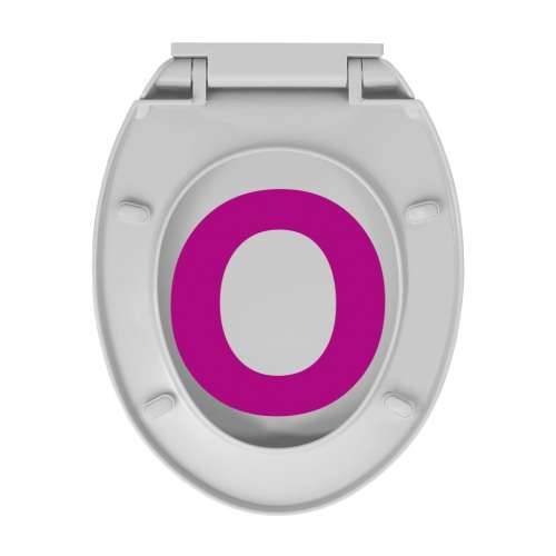 Daska za wc - Toaletna daska s mekim zatvaranjem svjetlosiva ovalna - Svjetlosiva 1 Da Cijena