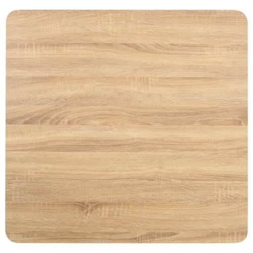 Bistro stol svjetlosmeđi 80 x 80 cm MDF svijetlo smeđa i bijela 80 x 80 x 75 cm 1 Cijena