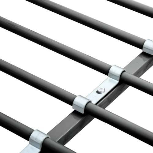 Krevet na kat sa stolićima u okviru crni metalni 90 x 200 cm - Crna 90 x 200 cm Cijena