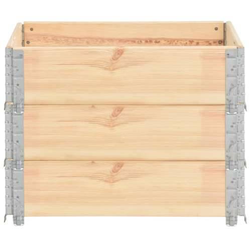 Okviri za palete 3 kom 60 x 80 cm od masivne borovine - 60 x 80 cm 3 Cijena