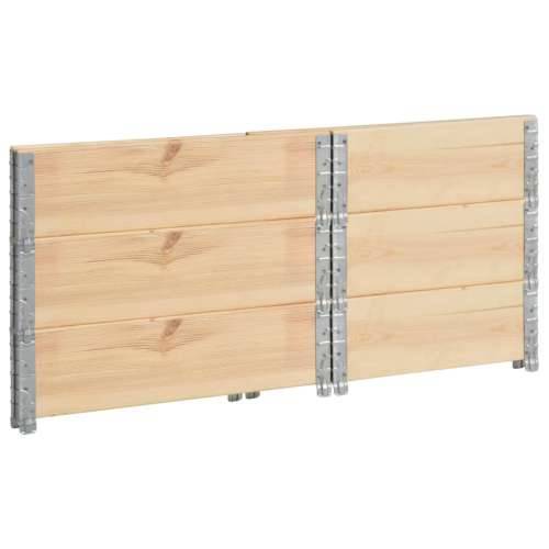 Okviri za palete 3 kom 60 x 80 cm od masivne borovine - 60 x 80 cm 3 Cijena