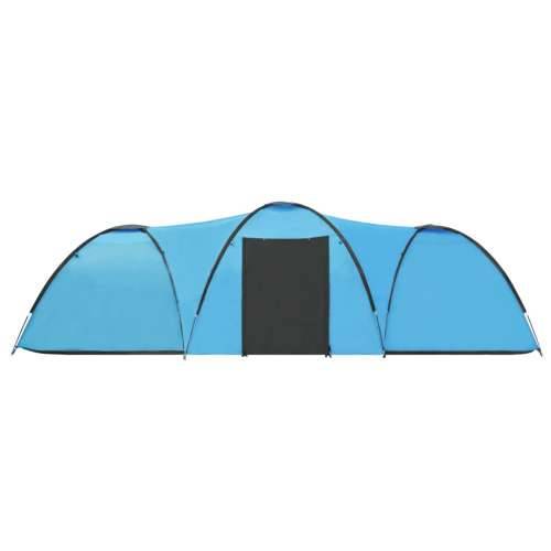 Iglu šator za kampiranje 650 x 240 x 190 cm za 8 osoba plavi Cijena