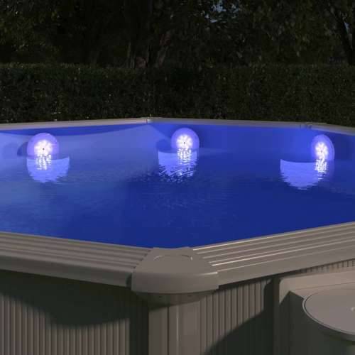 Potopna plutajuća LED svjetiljka za bazen s daljinskim bijela Cijena