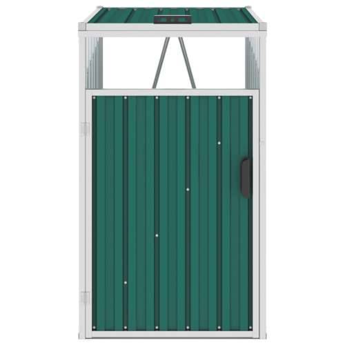 Spremište za kantu za smeće zeleno 72 x 81 x 121 cm čelično Cijena