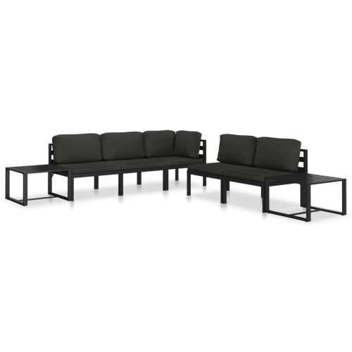 Sofa za jednu osobu s jastucima aluminijska antracit  1 kauč za jednu osobu Cijena