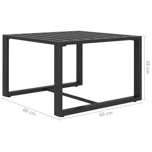 Stolić za kavu aluminijski antracit  1 stolić za kavu Cijena