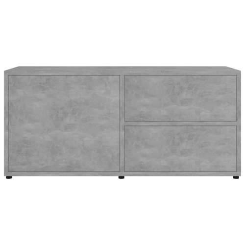 TV ormarić siva boja betona 80 x 34 x 36 cm konstruirano drvo - Beton siva 1 Cijena