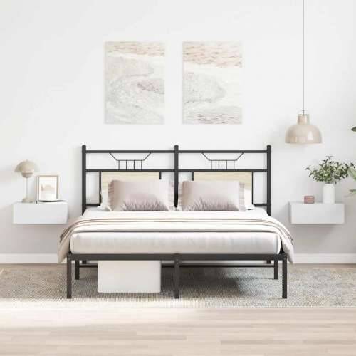 Viseći noćni ormarići 2 kom 40 x 30 x 15 cm konstruirano drvo - Bijela 2 Cijena