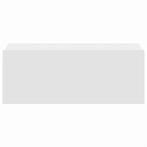 Viseći noćni ormarići 2 kom 40 x 30 x 15 cm konstruirano drvo - Bijela 2 Cijena