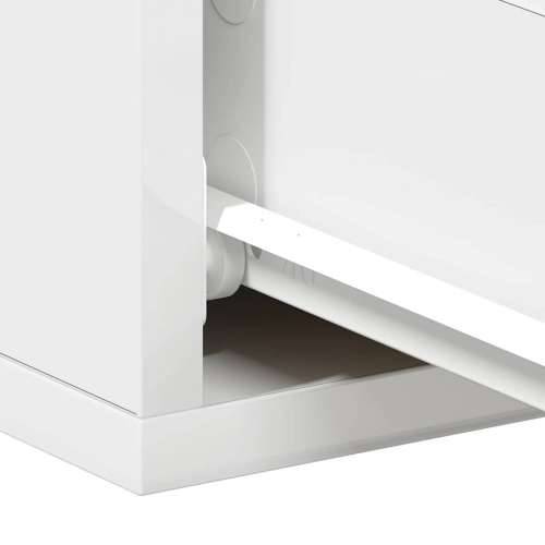 Viseći noćni ormarići 2 kom 40 x 30 x 15 cm konstruirano drvo - Bijela 2 Cijena