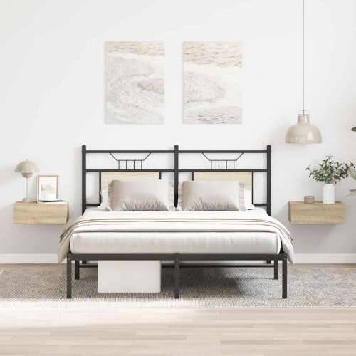 Viseći noćni ormarići 2 kom 40x30x15 cm konstruirano drvo - sonoma hrast 2 Cijena