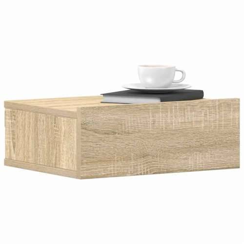 Viseći noćni ormarići 2 kom 40x30x15 cm konstruirano drvo - sonoma hrast 2 Cijena