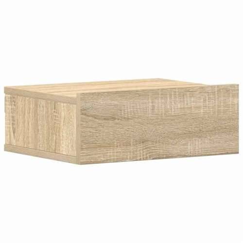 Viseći noćni ormarići 2 kom 40x30x15 cm konstruirano drvo - sonoma hrast 2 Cijena