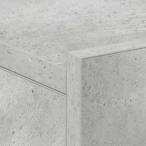 Viseći noćni ormarić 40x30x15 cm konstruirano drvo - Beton siva 1 Cijena