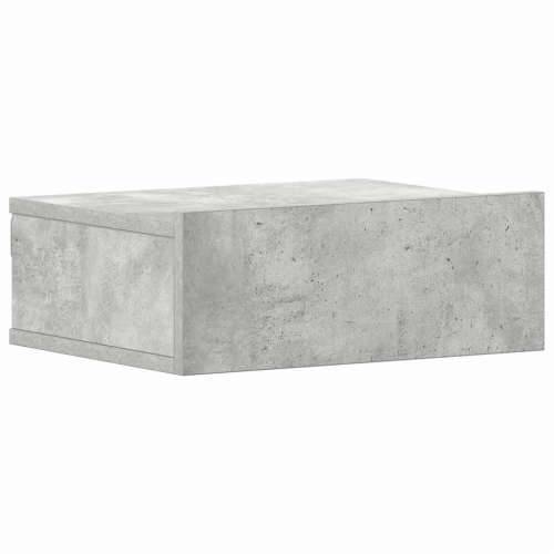 Viseći noćni ormarići 2 kom 40x30x15 cm konstruirano drvo - Beton siva 2 Cijena