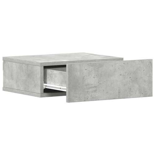Viseći noćni ormarići 2 kom 40x30x15 cm konstruirano drvo - Beton siva 2 Cijena