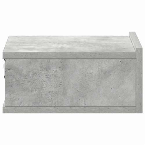 Viseći noćni ormarići 2 kom 40x30x15 cm konstruirano drvo - Beton siva 2 Cijena