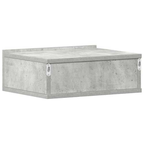 Viseći noćni ormarići 2 kom 40x30x15 cm konstruirano drvo - Beton siva 2 Cijena