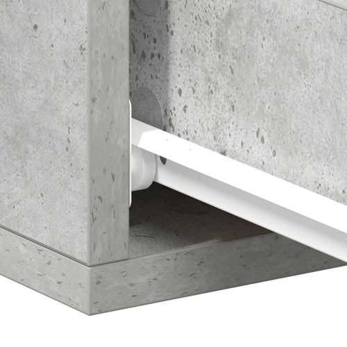 Viseći noćni ormarići 2 kom 40x30x15 cm konstruirano drvo - Beton siva 2 Cijena