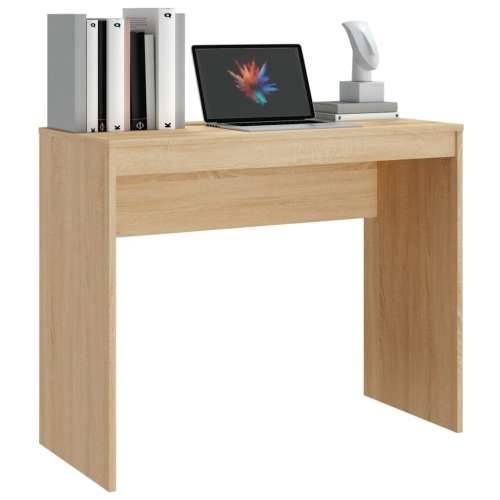 Radni stol boja hrasta sonome 90 x 40 x 72 cm konstruirano drvo Cijena
