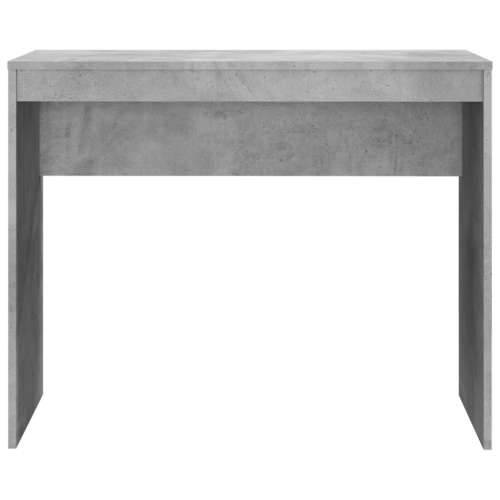 Radni stol boja betona 90 x 40 x 72 cm od konstruiranog drva Cijena