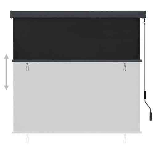 Vanjska roleta 160 x 250 cm antracit - Antracit 160 x 250 cm Cijena