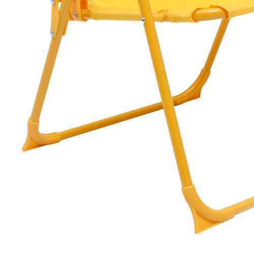 3-dijelni dječji vrtni bistro set sa suncobranom žuti - Žuta 3 Cijena